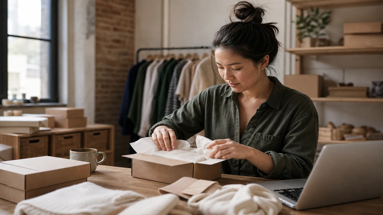 E-commerce brand teams at work