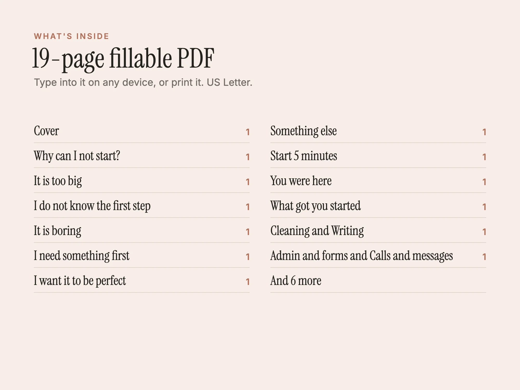 Stelaah Task Starter: What's inside
