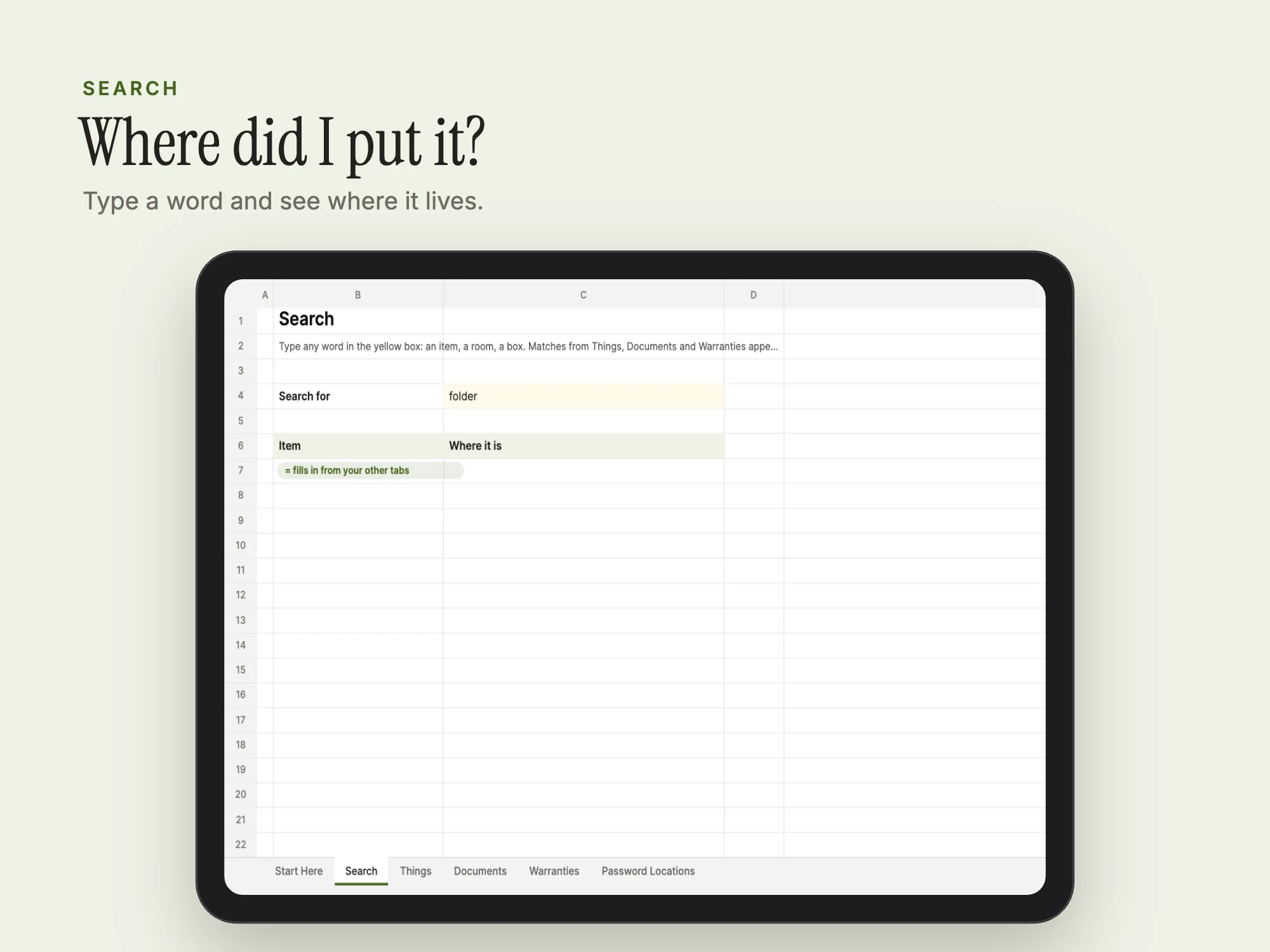 Stelaah Lost and Found Memory System: Search