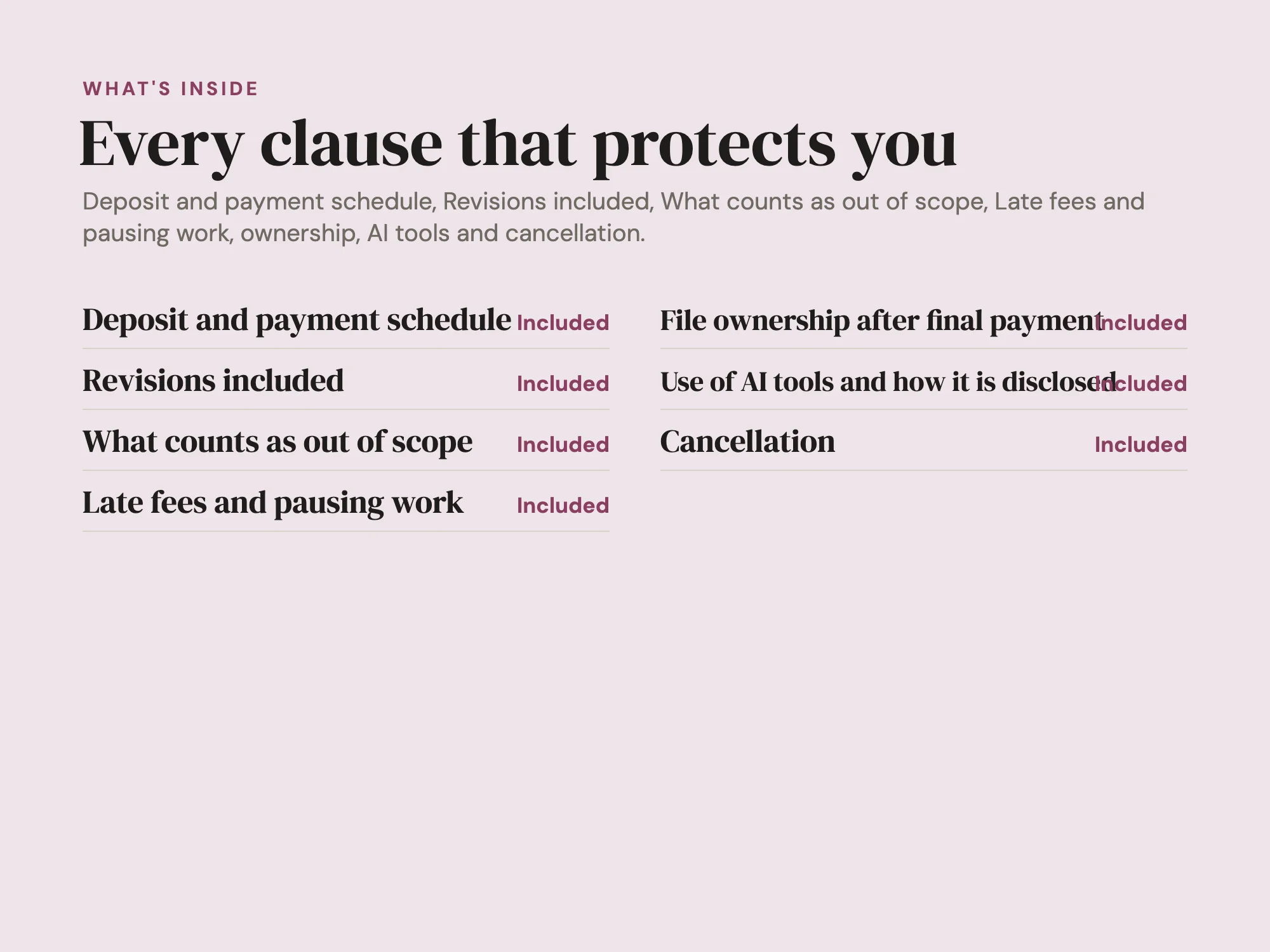 Social Media Manager Contract: What's inside