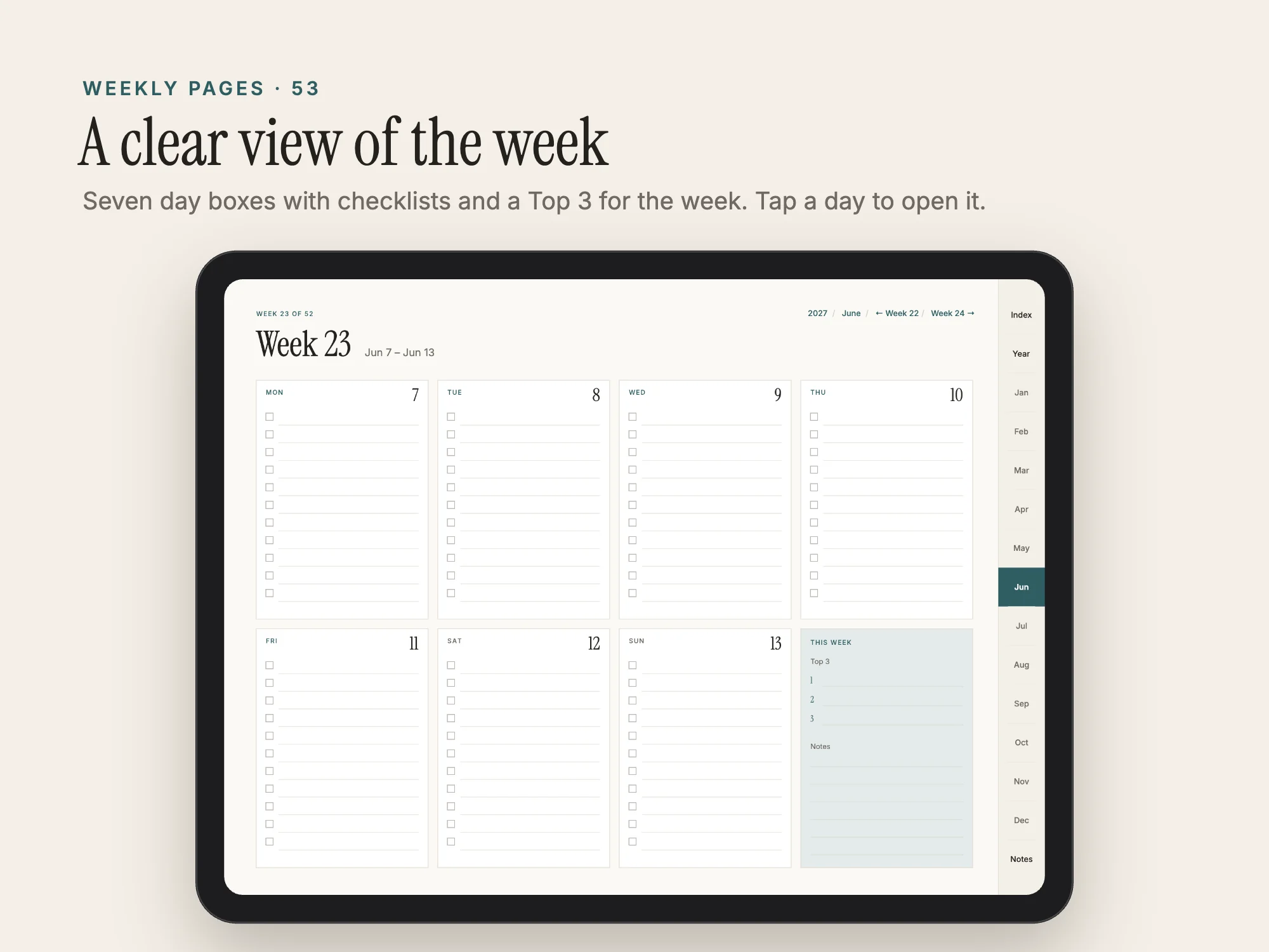 Stelaah 2027 Complete Planner: Weekly