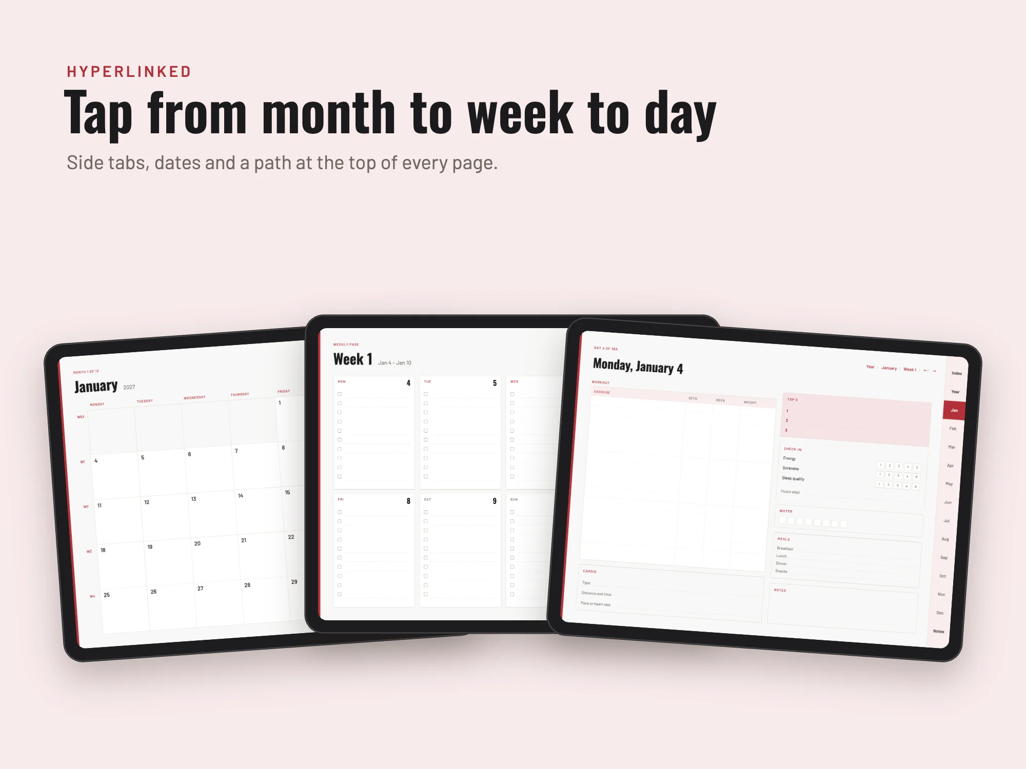 Free 2027 Fitness and Training Planner: Linked