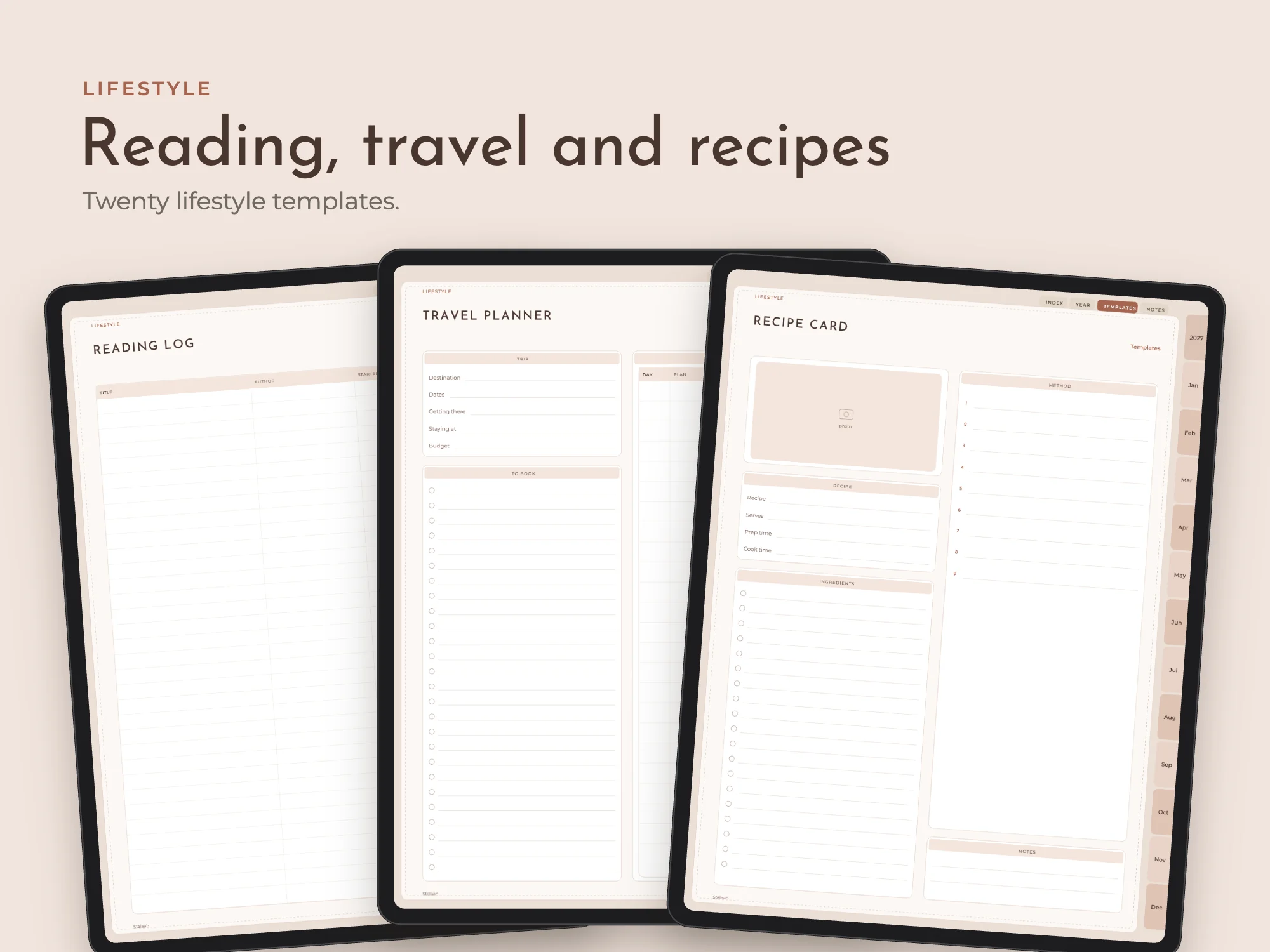 2027 All-in-One Planner Premium with Life Binder: Lifestyle