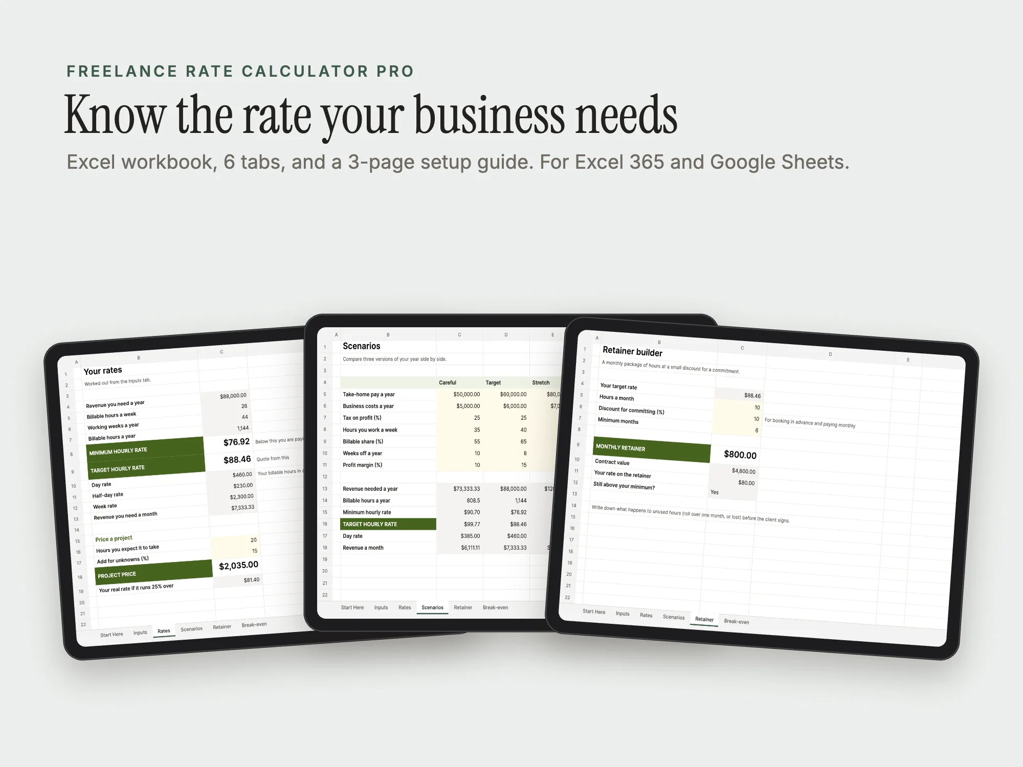 Freelance Rate Calculator Pro: Cover