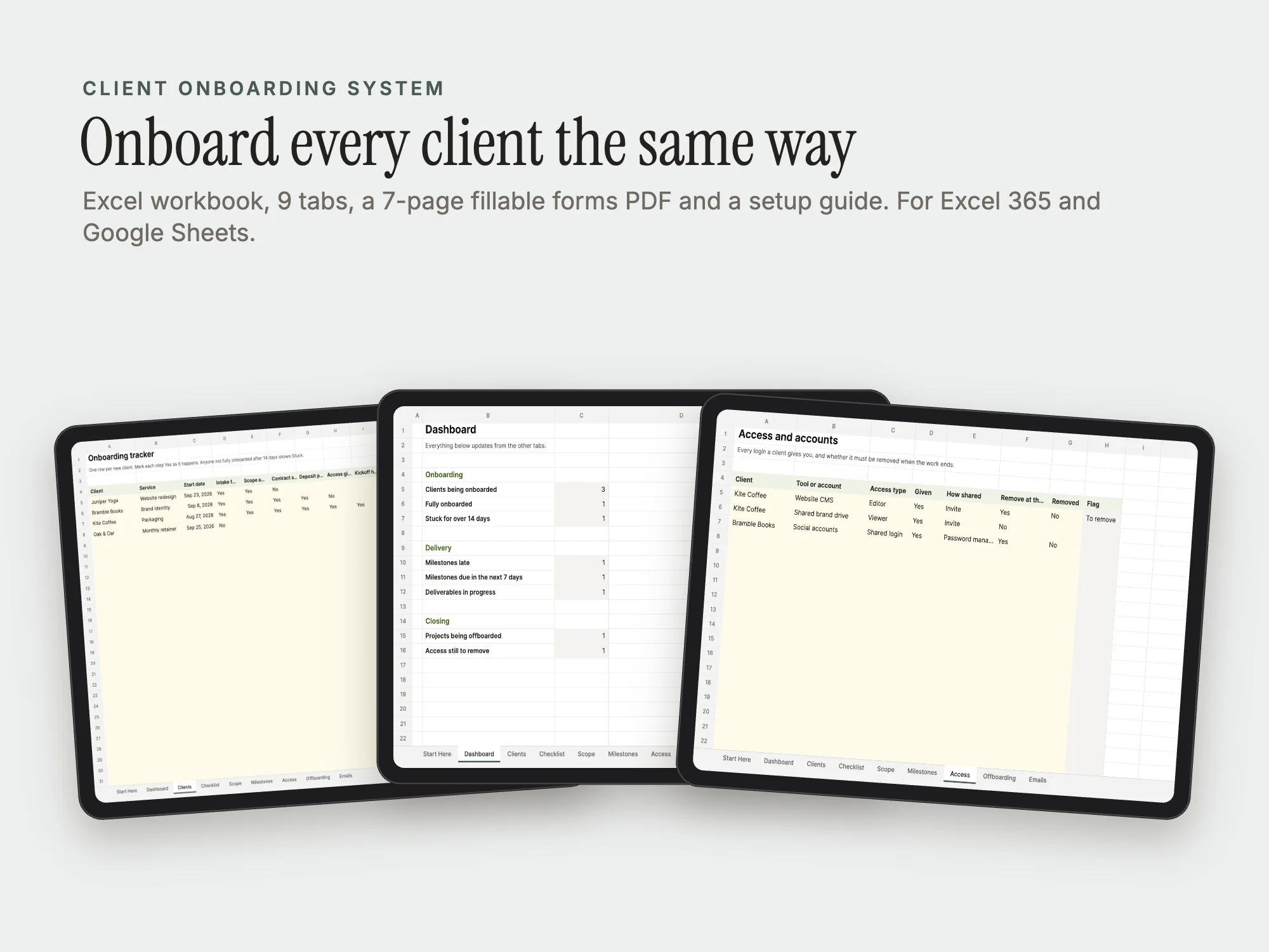 Client Onboarding System: Cover