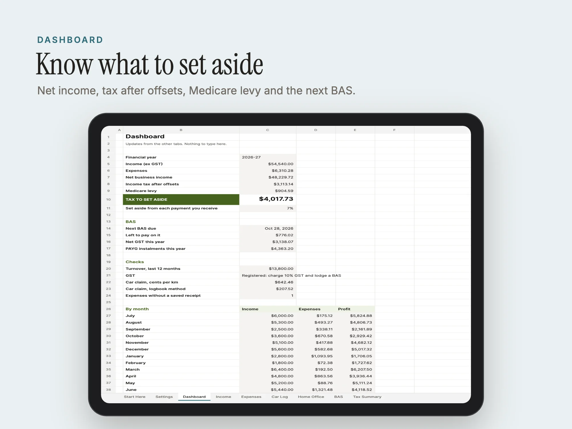 Cover of the Australia Sole Trader Tax Tracker 2026-27